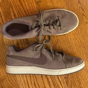 nike brown suede